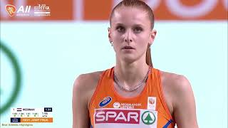 Britt Weerman (Netherlands) High Jump - European Indoor 2023 Final