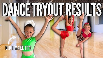 Dance Tryout Results Are In! Did They Make the Team?? | Dance Tryout Day From Start to Finish