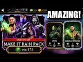 Make it rain pack opening  biggest discount ever mk mobile viewer pack opening