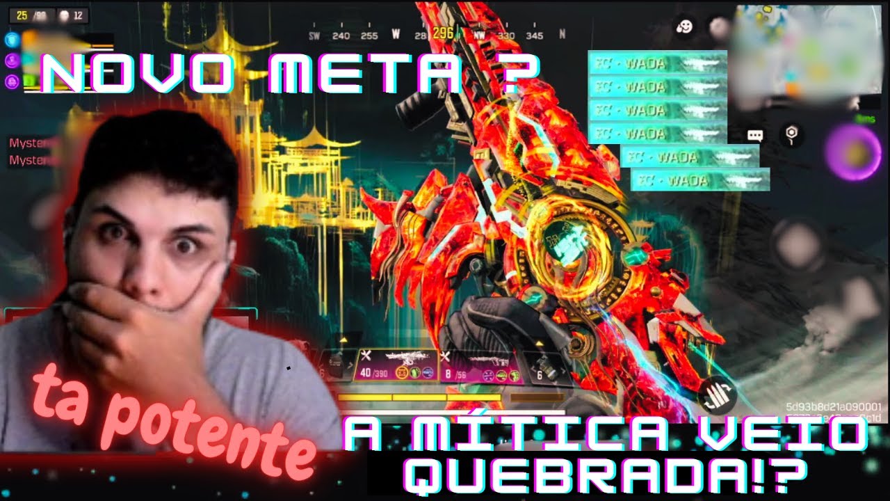 A NOVA ARMA XM4 MÍTICA CHEGOU E UPAMOS NO TALO!!!!! CALL OF DUTY MOBILE ...