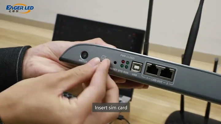 Novastar TB Series LED Player Box Realizes Wireless Control of LED Screen丨Novastar Playback Box