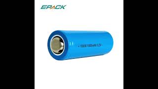 18500 3.2V 1000Mah 1200Mah Rechargeable Lifepo4 Battery