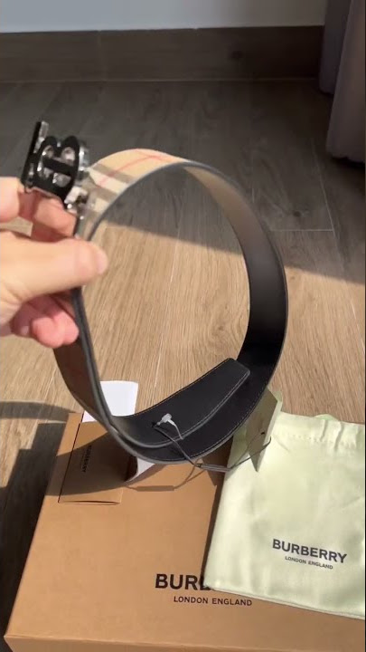 how to know if a burberry belt is real｜TikTok Search