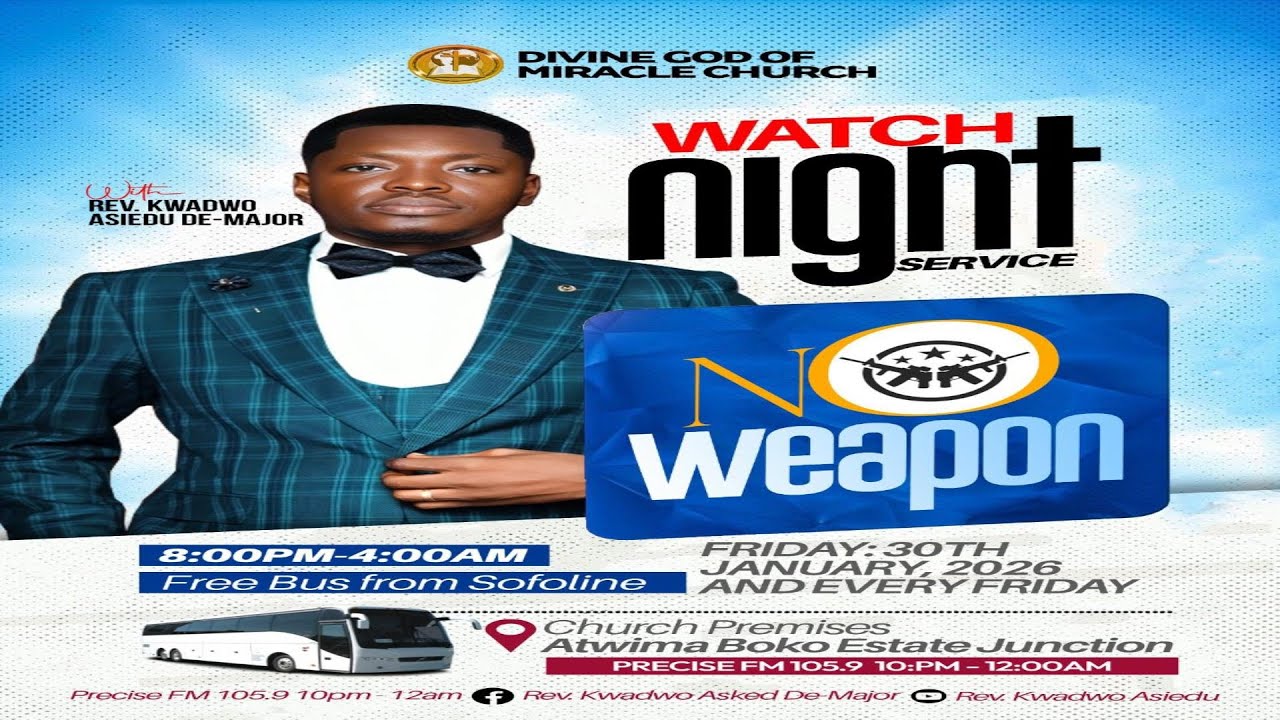 BEFORE THE THRONE OF GOD LIVE WITH PROPHET KWADWO ASIEDU DE-MAJOR (19-02-2026))