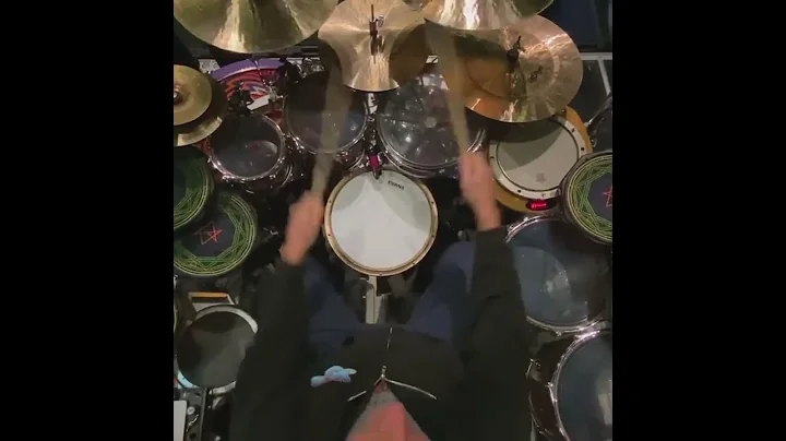 Danny Carey - Soundcheck drum cam 2022