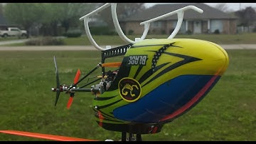 Figure 8 practice all orientations RC helicopter training