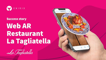 La Tagliatella - Augmented reality web (webAR) for web in restaurants - Success Story with Onirix