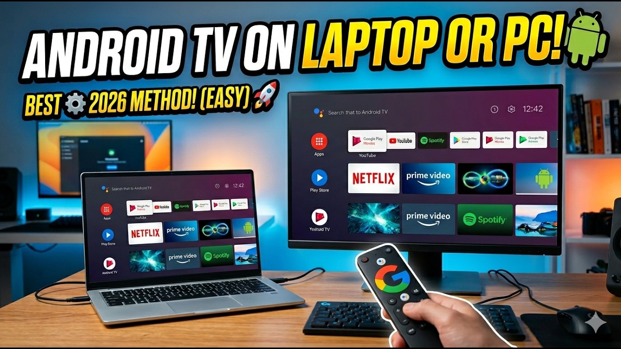 Google TV in laptop or PC - YouTube