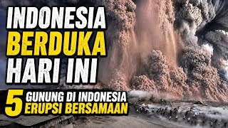 Download lagu INDONESIA BERDUKA‼️ 5 Gunung Api Aktif Berstatus Siaga hari ini, Erupsi mencapai puluhan Kilo Meter