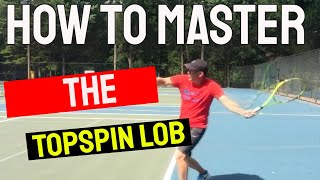 Tennis Lesson: Topspin Lob Technique 🔥🔥🔥 screenshot 4