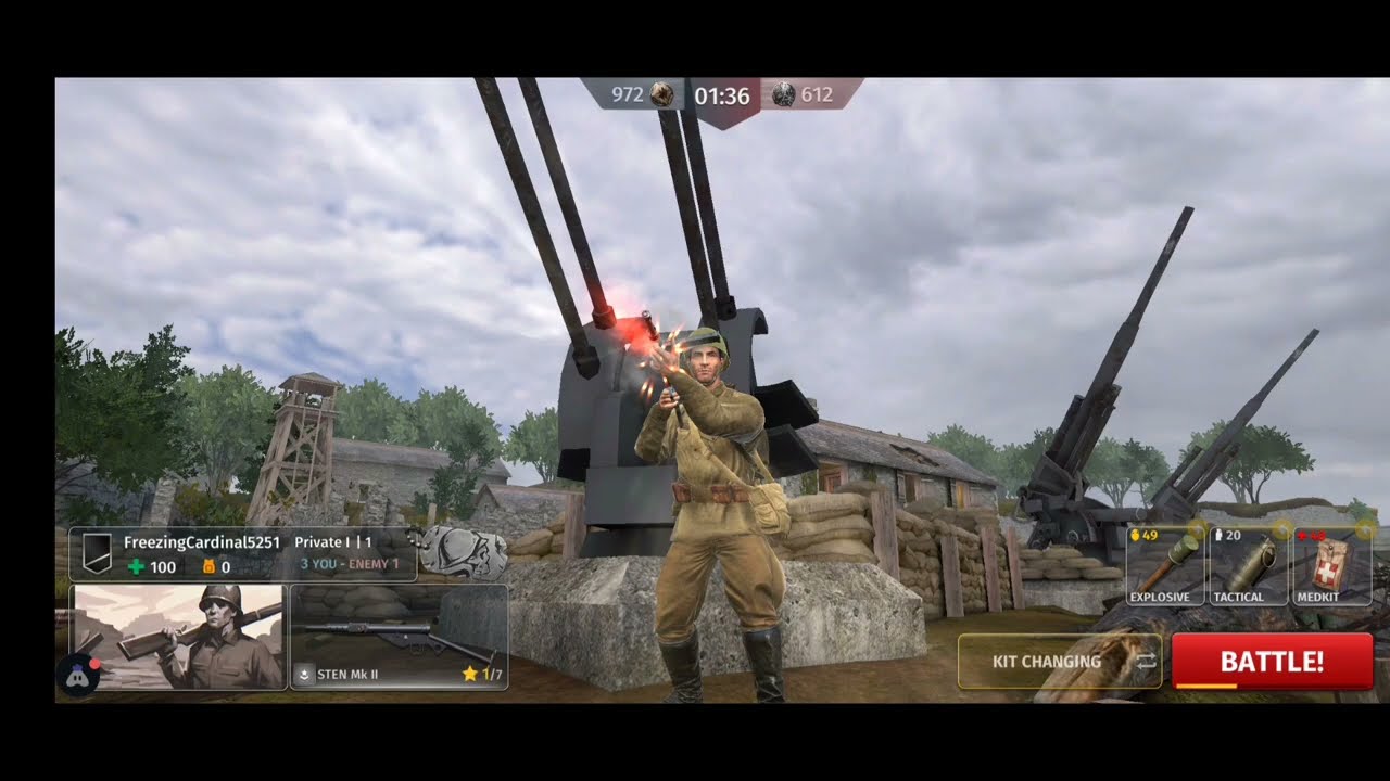 𝐰𝐨𝐫𝐥𝐝 𝐰𝐚𝐫 2 𝐛𝐚𝐭𝐭𝐥𝐞 𝐜𝐨𝐦𝐛𝐚𝐭 (𝐟𝐩𝐬) 𝐦𝐮𝐥𝐭𝐢𝐩𝐥𝐚𝐲𝐞𝐫 𝐀𝐧𝐝𝐫𝐨𝐢𝐝 𝐠𝐚𝐦𝐞𝐩𝐥𝐚𝐲 