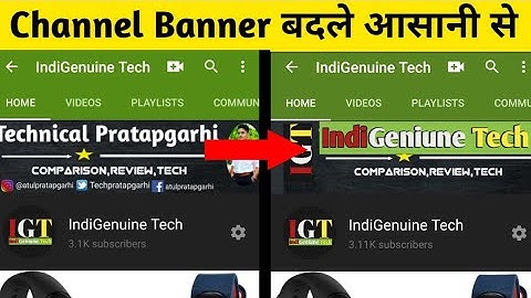 How to Change Youtube Channel Banner /Channel Art ( Cover Photo) Banner on Android & ios 2020