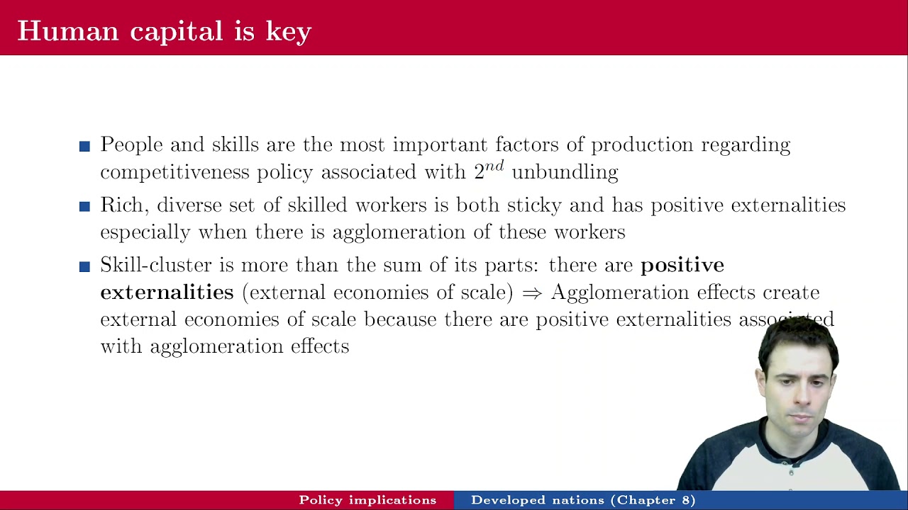 Lecture 8 - Policy implications for developed (part 2) and developing countries