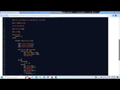 100131. Make Three Strings Equal | Leetcode Weekly Contest 372 | Solution Code.