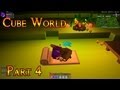 Cube World Gameplay part 4 Level 2 Elf Warrior 1080p 