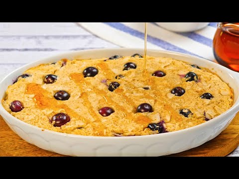 Keto Baked Oatmeal Recipe with Blueberry Super Easy