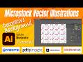 Design Decorative floral Background Vectors for Microstock Sales (Illustrator Tutorial)