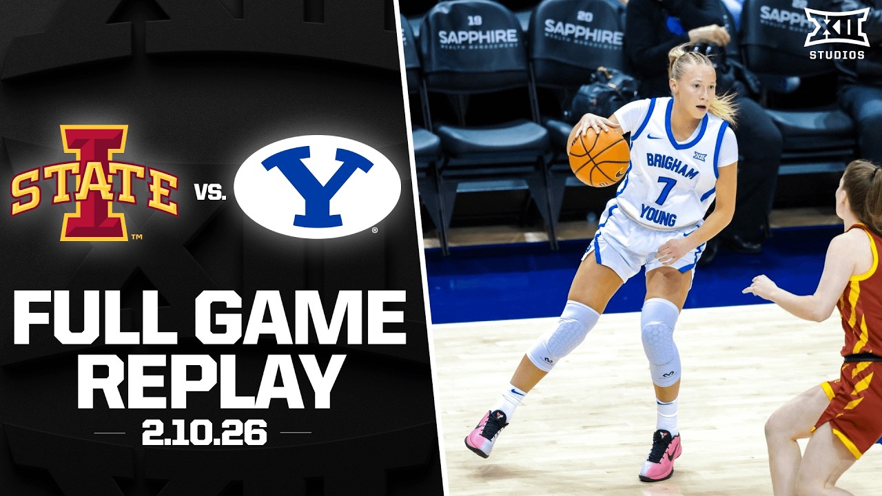 Iowa State vs. BYU Full Game Replay (2.10.26) | 2025-26 Big 12 Women's Basketball