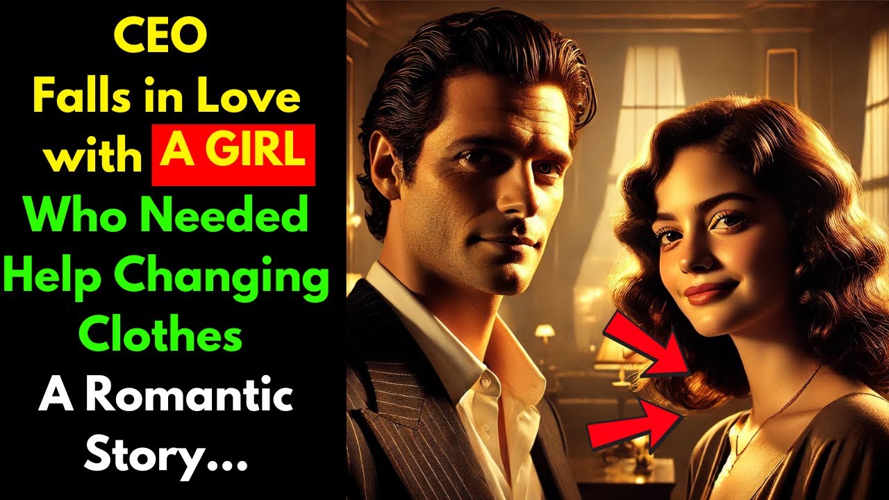 CEO Falls in Love with a Girl Who Needed Help Changing Clothes – A Romantic Story...