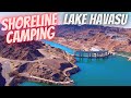 Take Off Point Shoreline Camping - Parker Dam