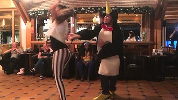 PEDRINHO and LINDA MATTOS, demo at ZoukSki 2016