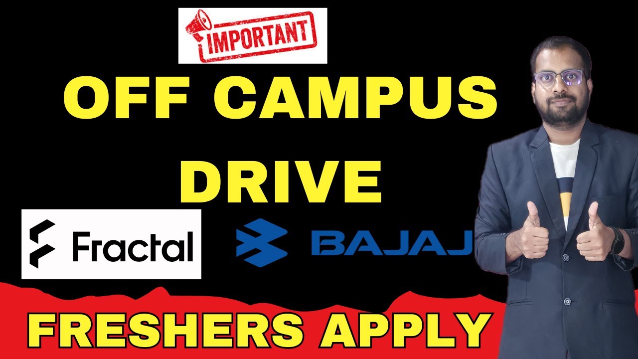 Bajaj Urgent Hiring Announced For Freshers Must Apply Jobs OFF Campus ...