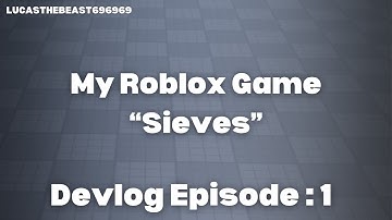 My Prospecting Inspired Roblox Game Devlog-1: The Tool (RobloxStudio)