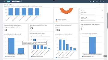 Simple WMS - SAP EWM WAREHOUSE KPIs