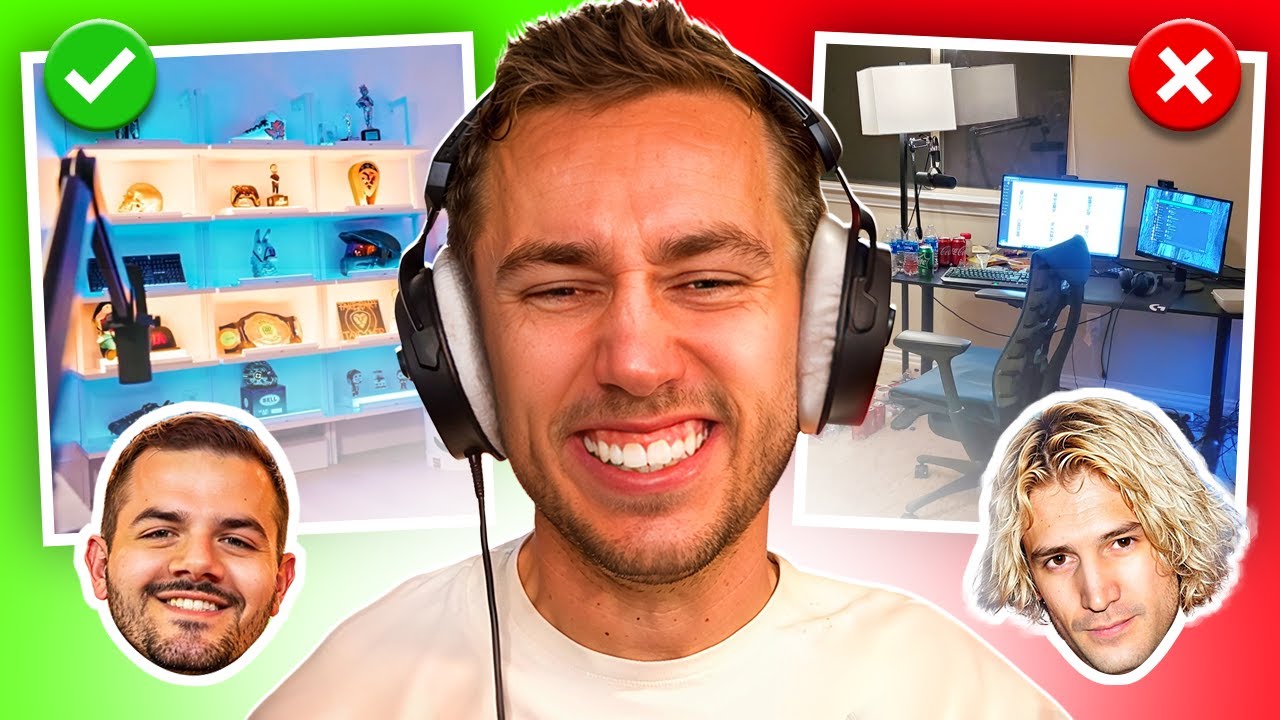 RATING YOUTUBER SETUP TOURS!