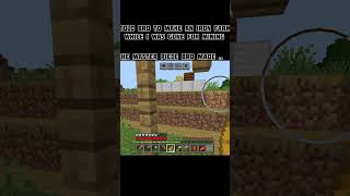 Best iron farm !! #minecraft #shorts #pleasesubscribe #game