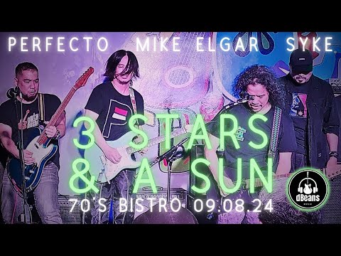 3 STARS & A SUN FRANCIS M - PERF DE CASTRO, MIKE ELGAR & SYKE (70'S BISTRO 09.08.24)