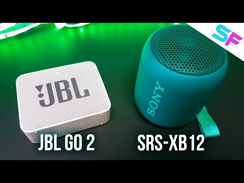 JBL Go 2 vs Sony SRS-XB12 Extreme Bass Test