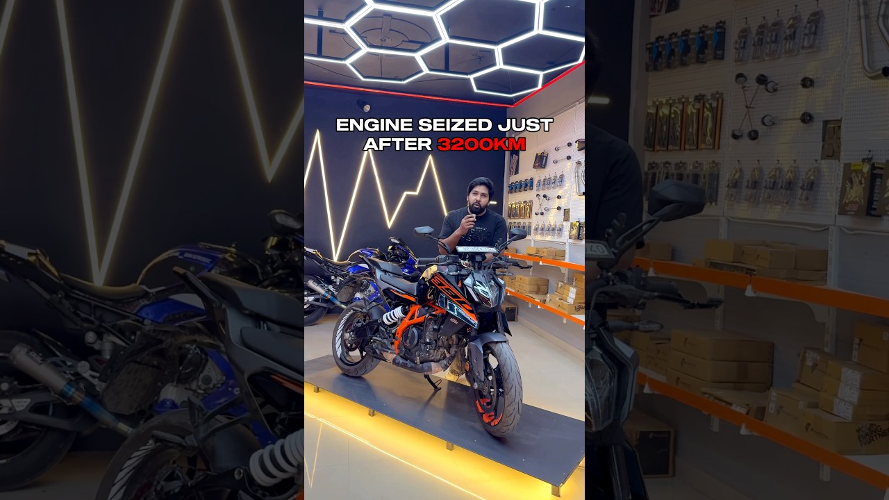 Engine Seized Just after 3200KM … 