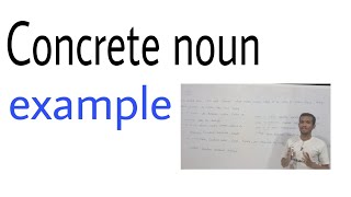 concrete noun with example||what is concrete noun|basic grammar|kaka academy