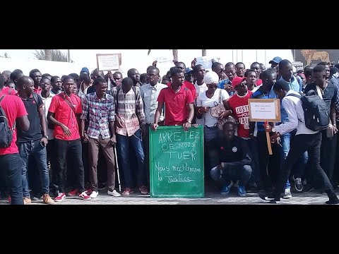 Réaction des populations de Saint-Louis suite au meurtre du fils de Alioune Badara Cissé.