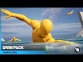 Showcase | 150 Swimming Animations | Unity