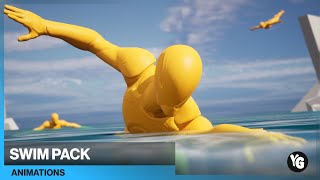 Showcase | 150 Swimming Animations | Unity