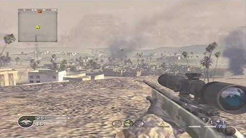 Longest No-Scope Ever?! - Call Of Duty 4