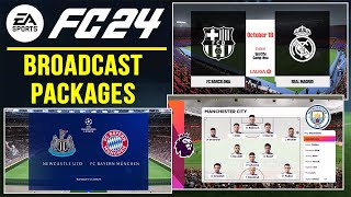 EA SPORTS FC 24 | ALL 22 BROADCAST PACKAGES ft. NEW & MORE