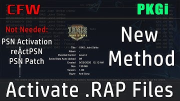 (Re-Upload) Activate .RAP Files via PKGi - No PSN Activation Needed [PS3-CFW-HEN/TUT] | 2022