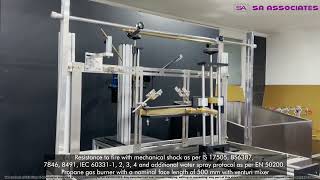 Circuit Integrity Test (BS 6387 7846 8491) EN 50200 IEC 60331-1IEC 60331-2, IEC 60331-3 IEC 60331-4