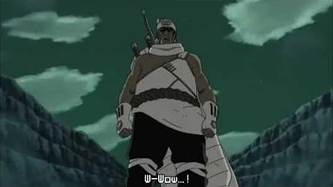 Killer Bee Overpowers Raikage With His LARIAT