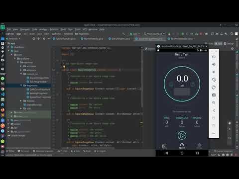 Android Internet Speed Tester-Complete Source Code - YouTube