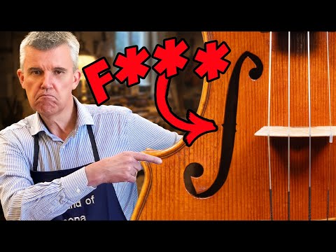 You’ve Never Really Looked at Violin F-Holes Like This