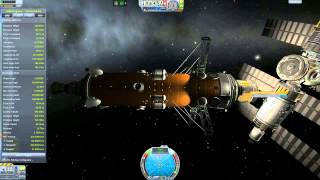 KSP: Fixed the oscillation problem and showing off my docking skills
