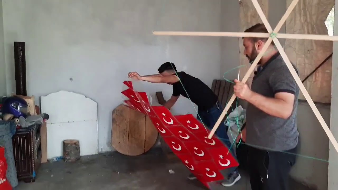 UCURTMA NASIL YAPILIR AYRINTILI ANLATIM - HOW MAKE KITE