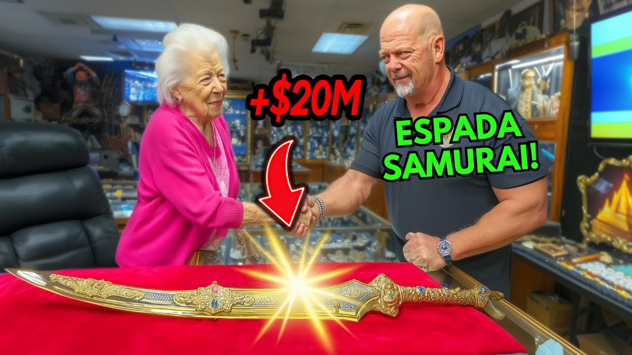 ANCIANA MILLONARIA Llegó con la ESPADA SAMURAI MAS CARA en la HISTORIA de Pawn Stars