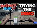 Trying This Interesting Delivery Game | Delivery Guy DEMO