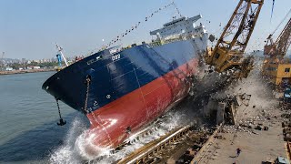 9 Incredible Ship Launches That Shocked Everyone! 🚢🌊
