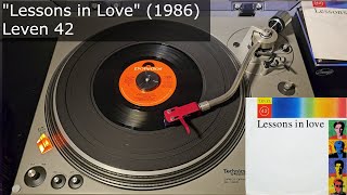 Lessons in Love - Level 42 [Polydor, 1986] 45 RPM Vinyl rip
